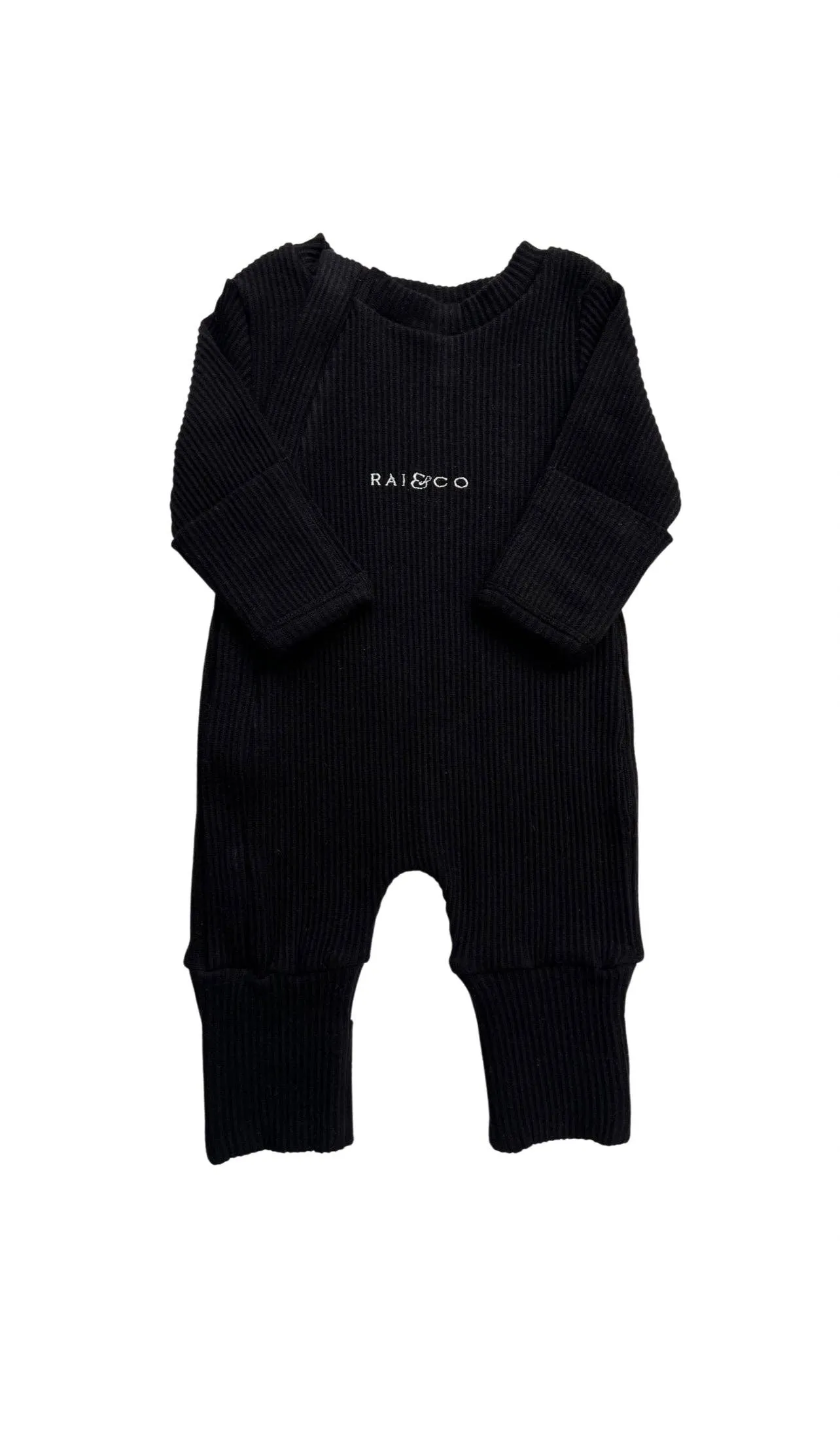 Ribbed Jumpsuits: Grey