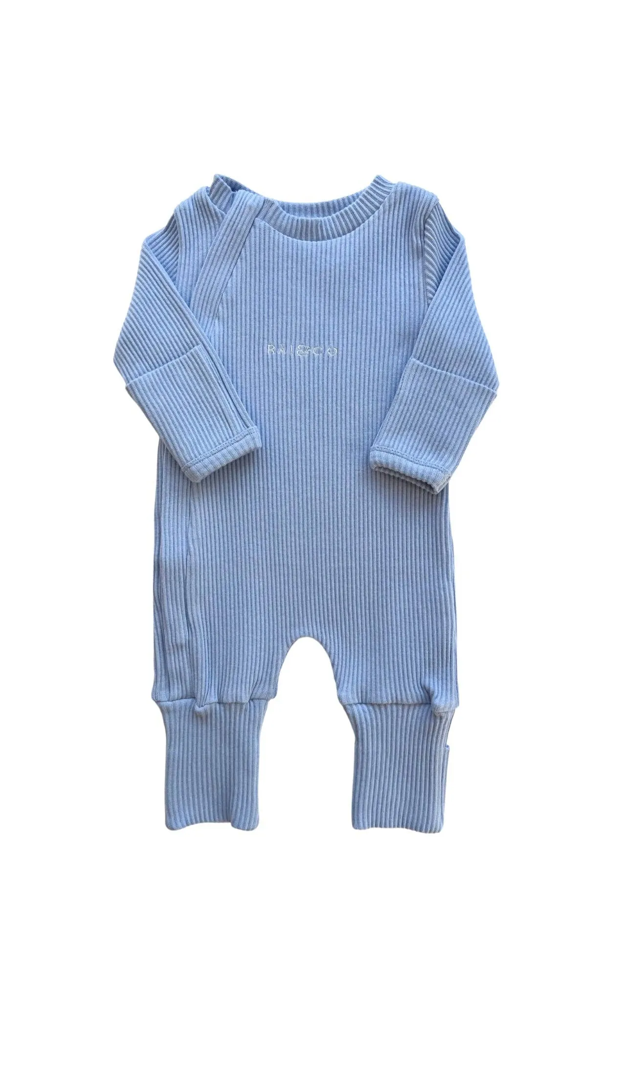 Ribbed Jumpsuits: Grey