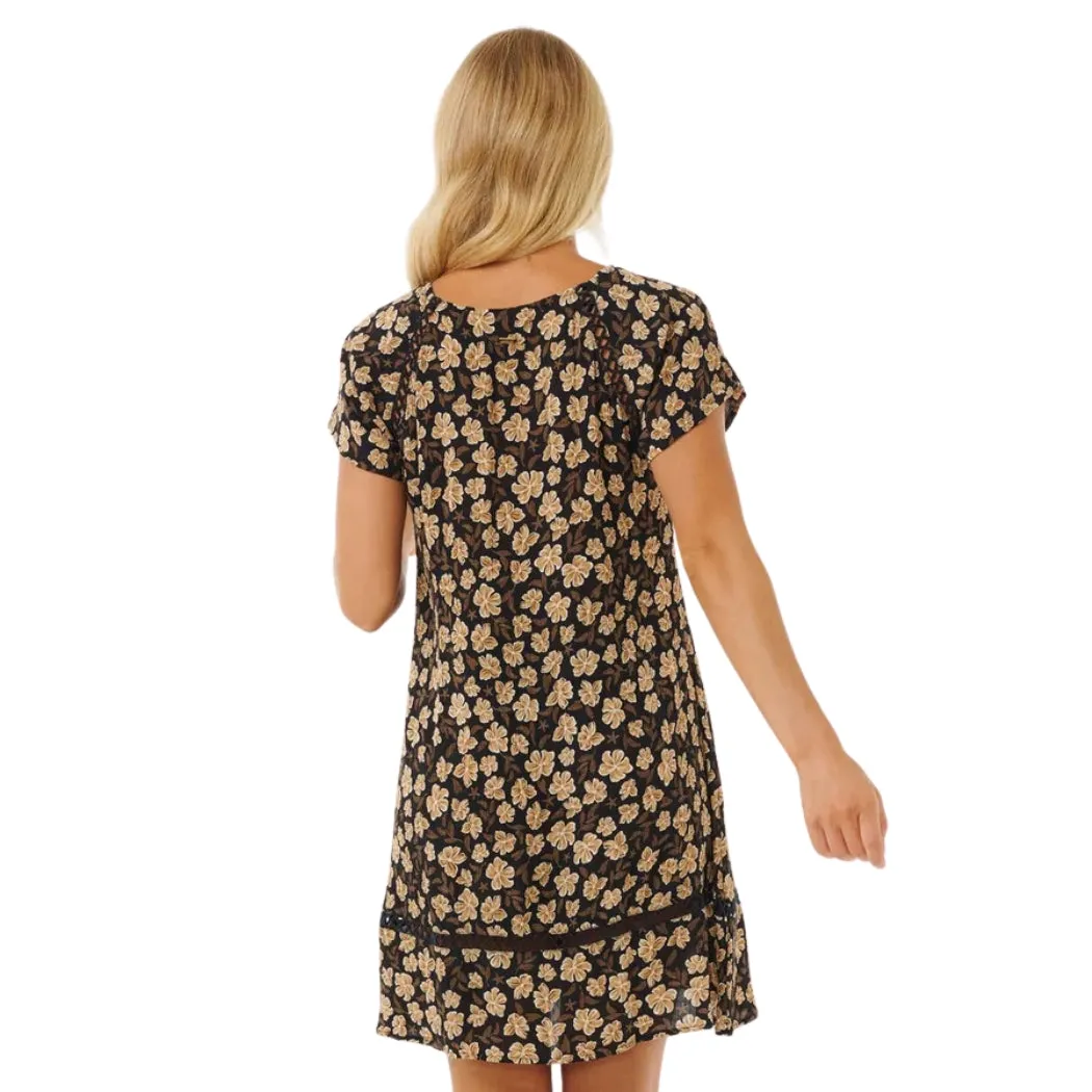 Rip Curl Soleil Shift Dress Black