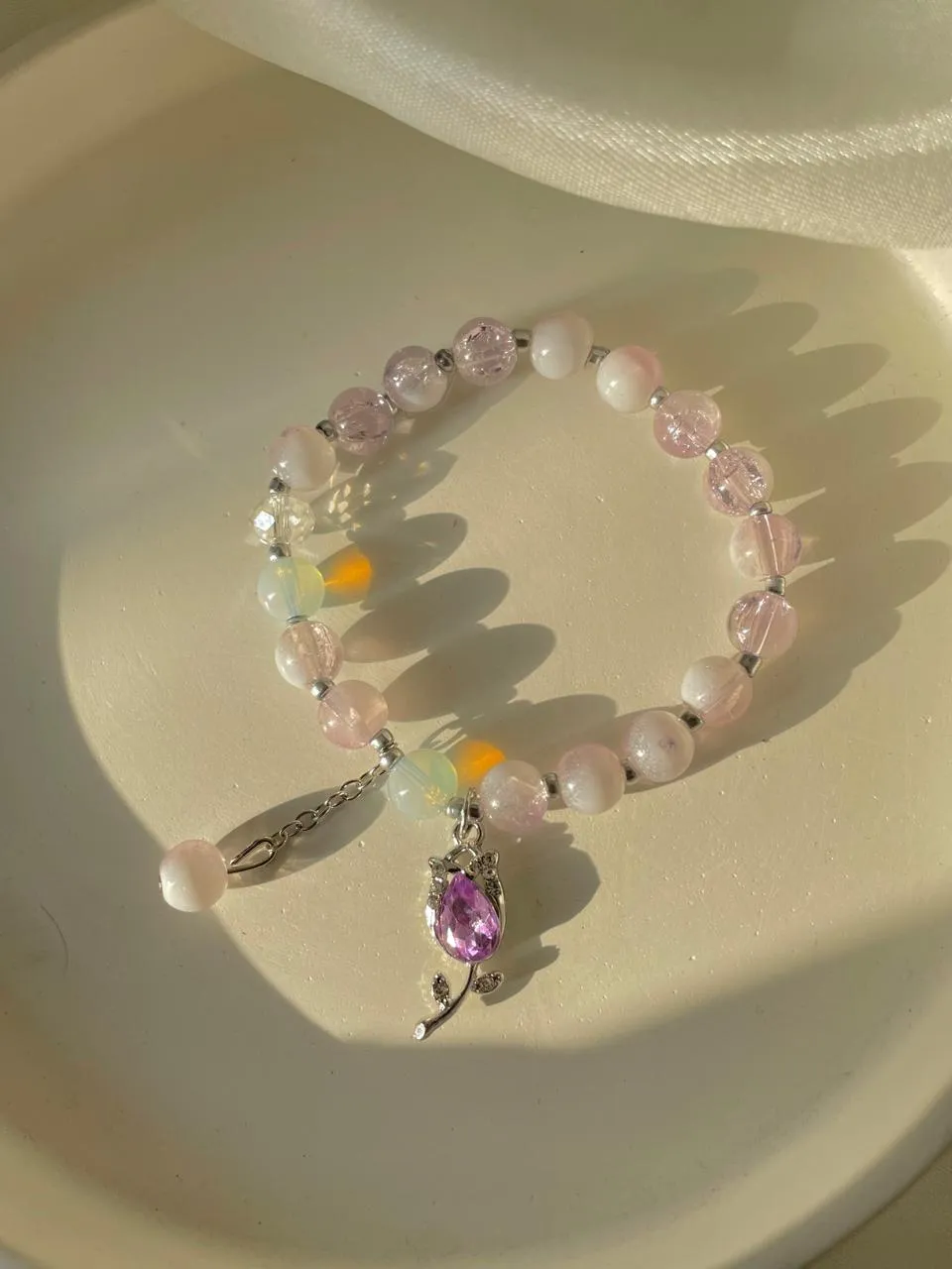 Rosie Rose Bracelet- purple