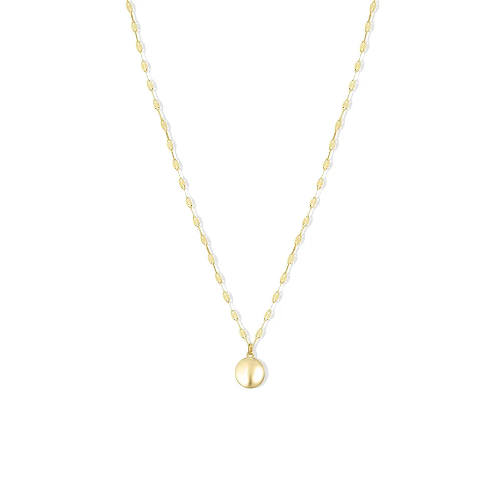 ROUND PENDANT NECKLACE