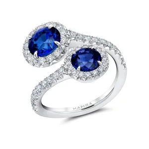 Sapphire & Diamond Ring