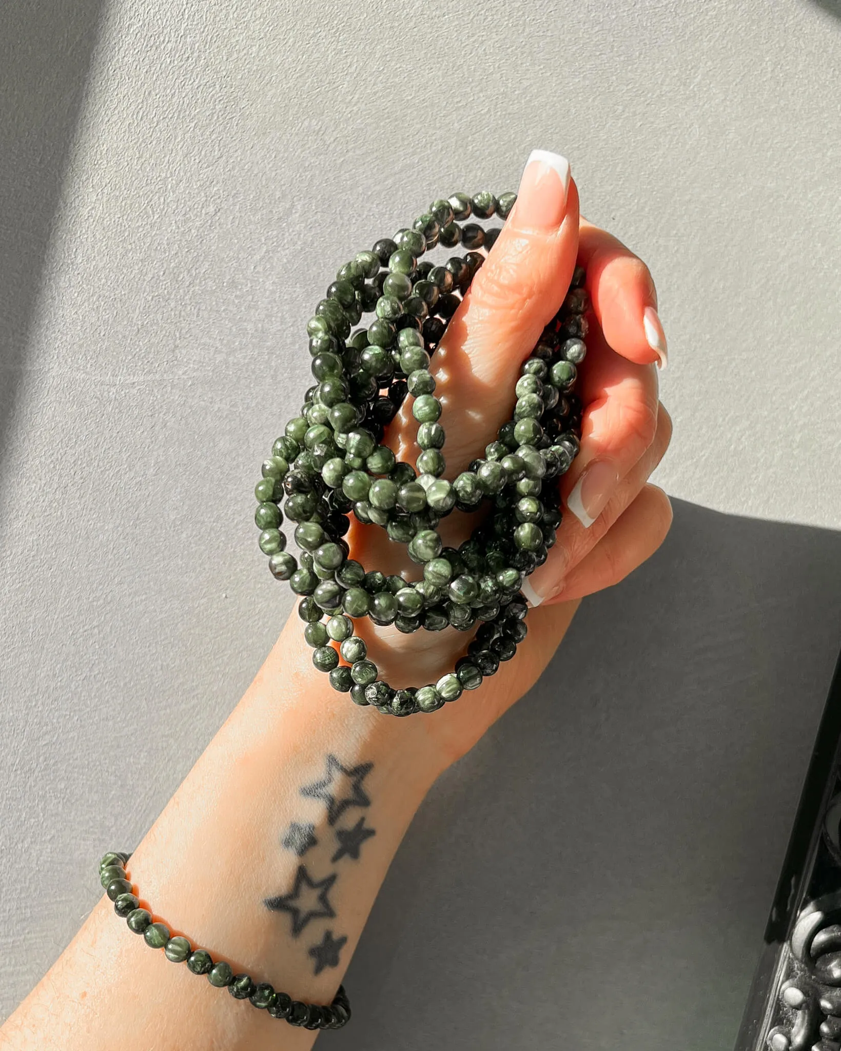 Seraphinite 6mm Bracelet