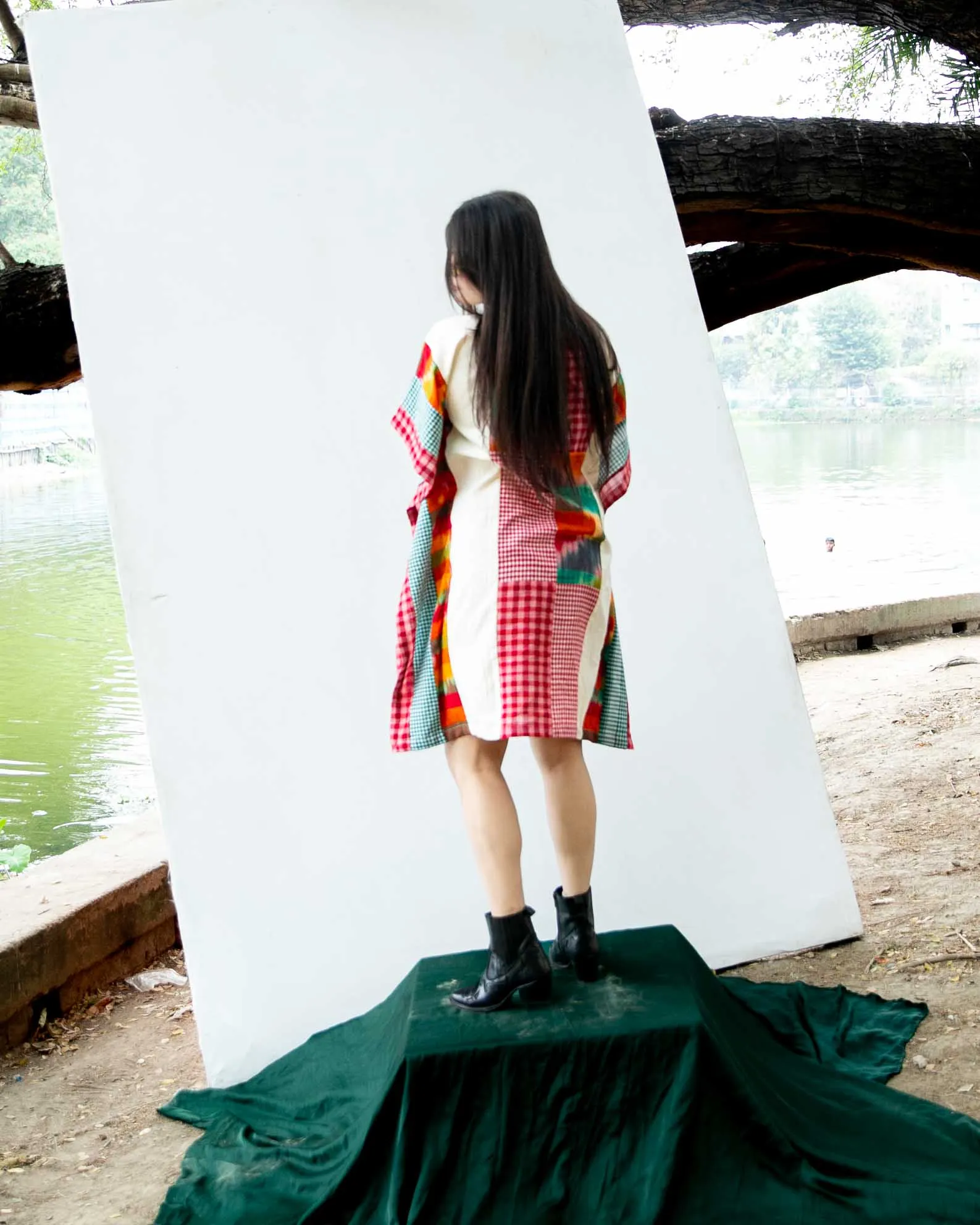 Serene Shift Kaftan Dress