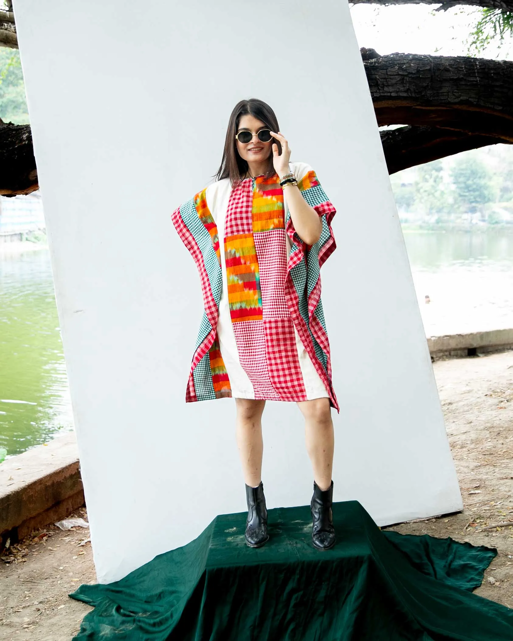 Serene Shift Kaftan Dress