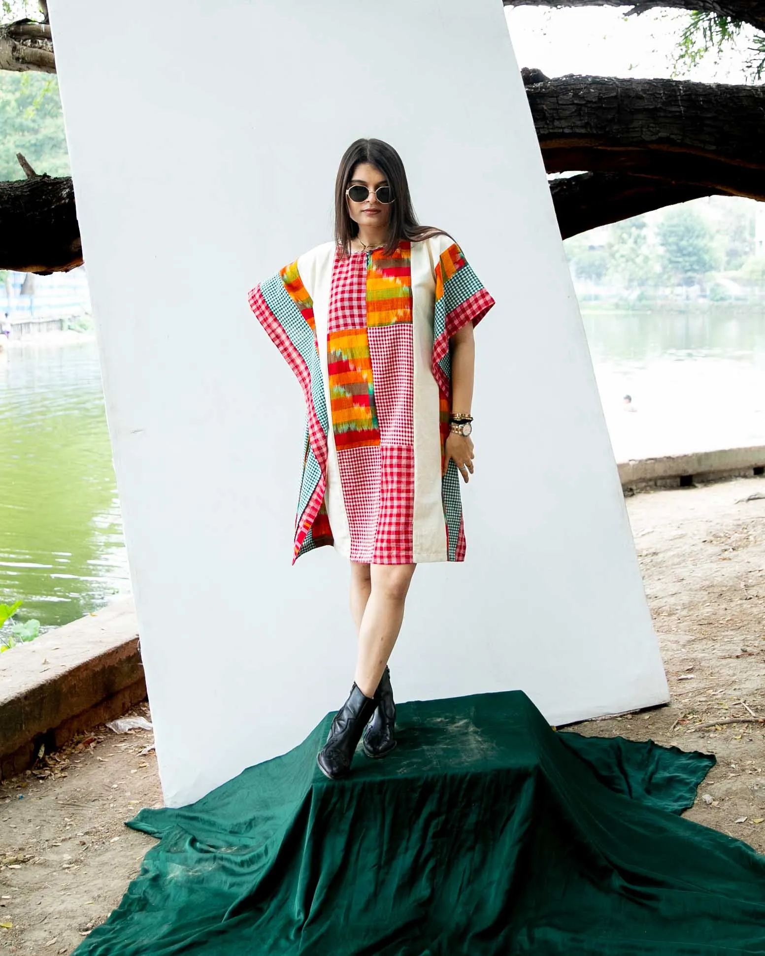 Serene Shift Kaftan Dress