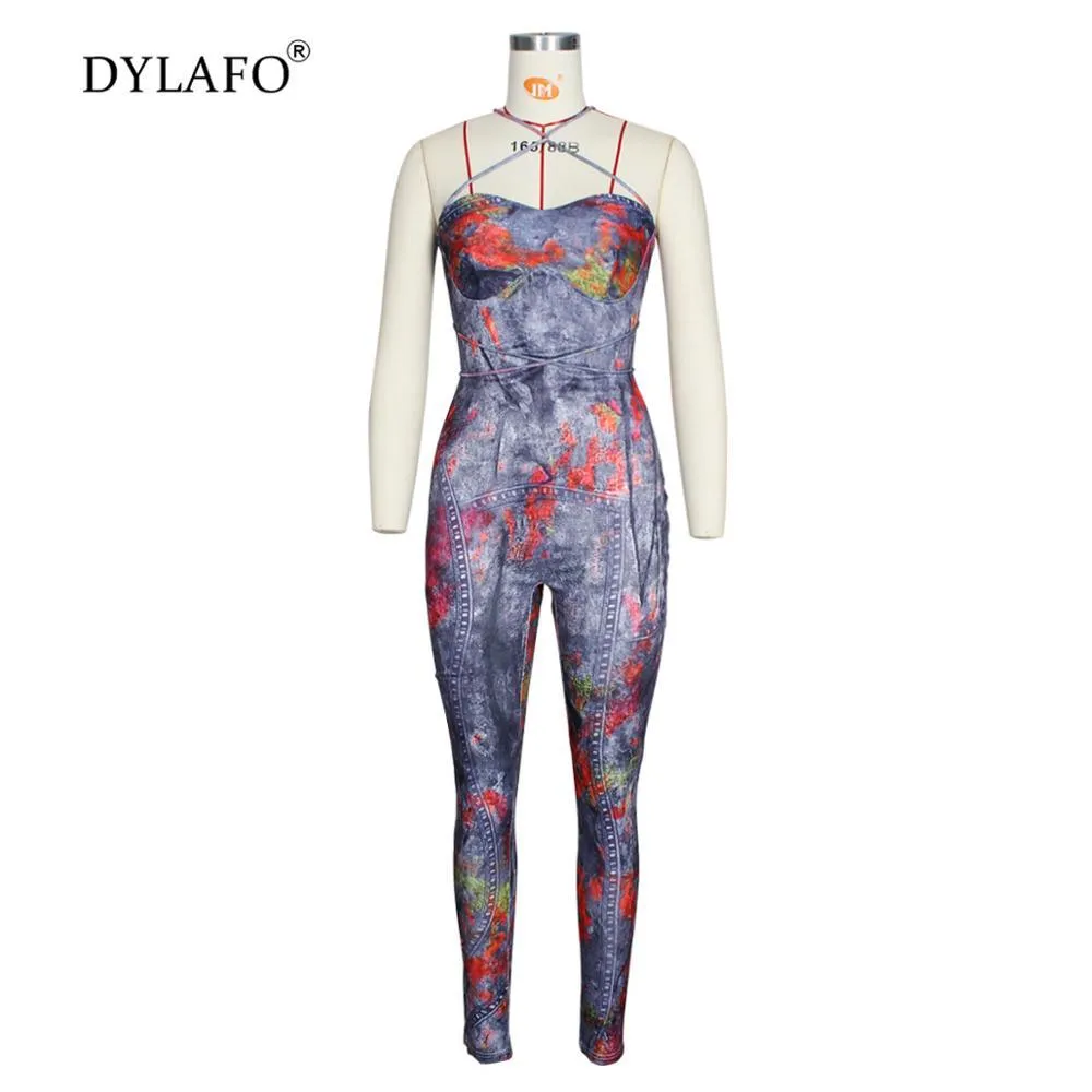 Sexy Punk Gothic Leggings Ripped Design and Bandage Detailing