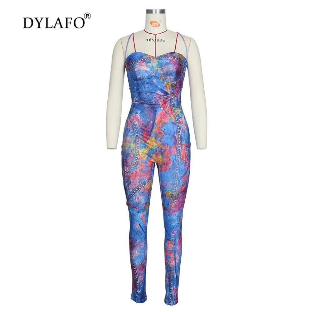 Sexy Punk Gothic Leggings Ripped Design and Bandage Detailing