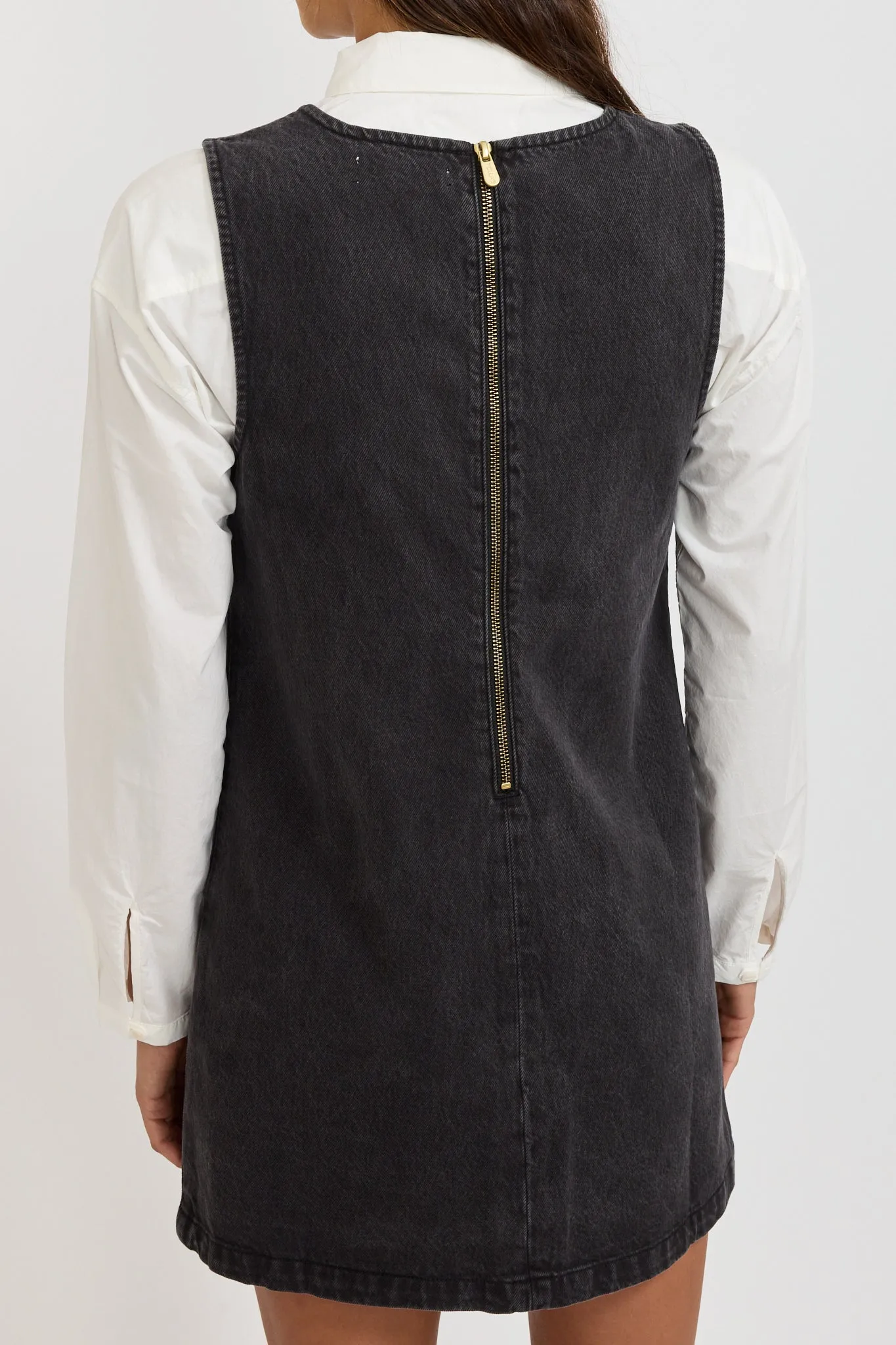 Shift Dress Stone Black