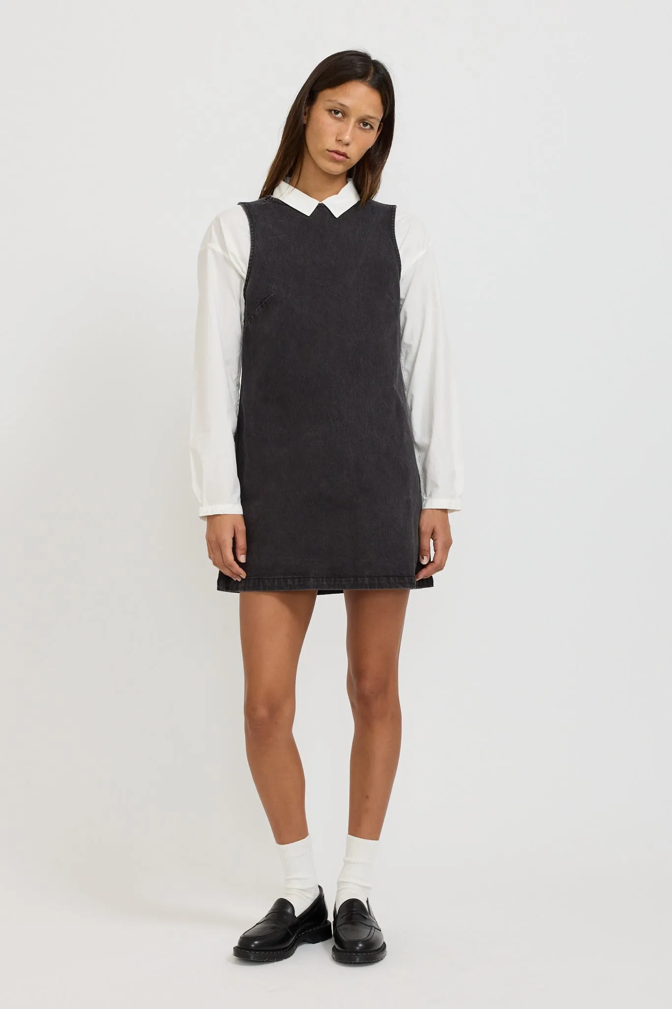 Shift Dress Stone Black