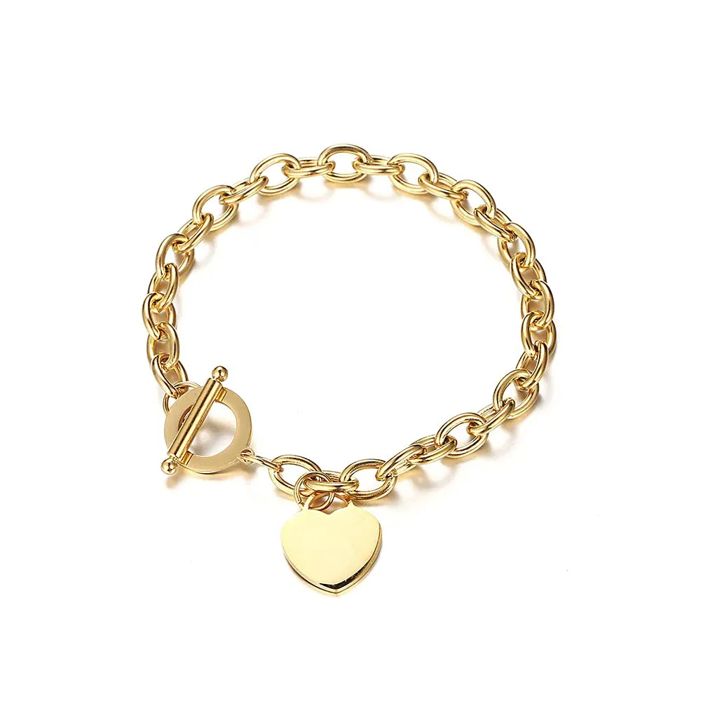 Shop Personalized Heart OT Buckle Bracelets
