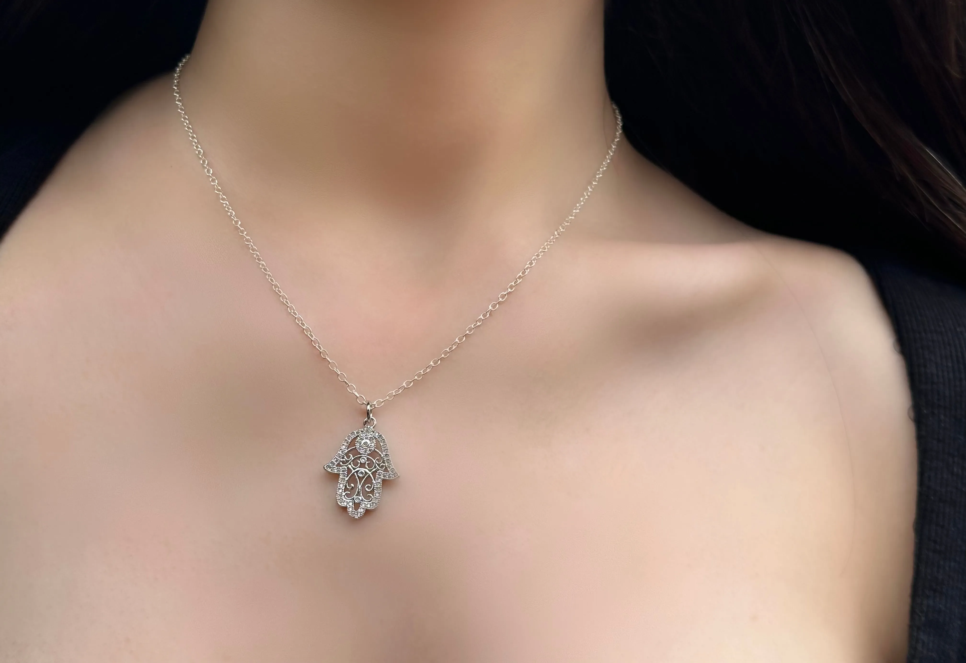Silver Chamsa