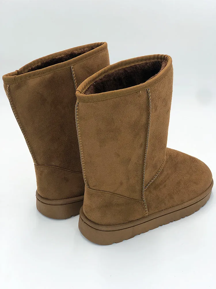 Slip On Fluffy Snow Boots