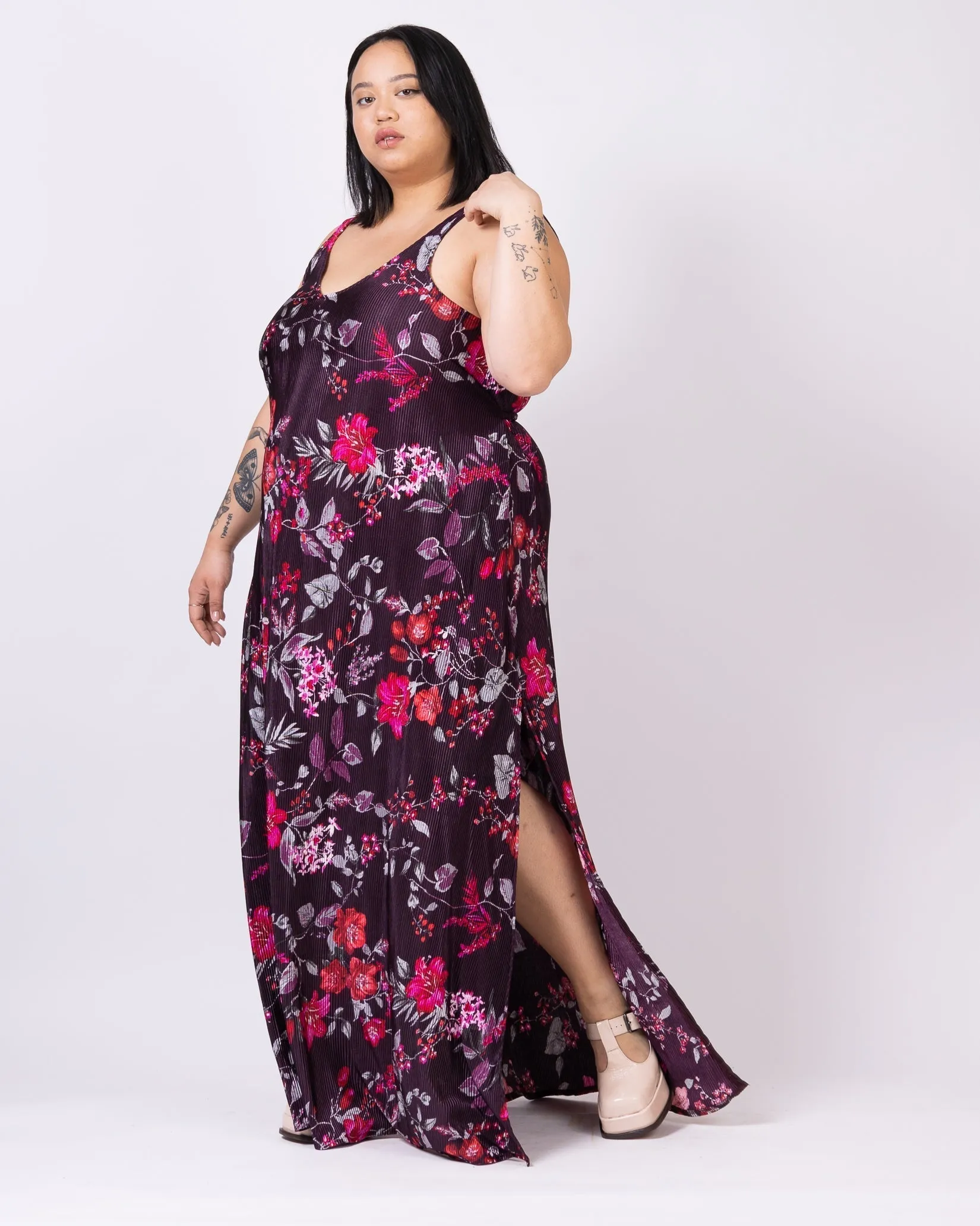 Sliver | Maxi Slit Dress