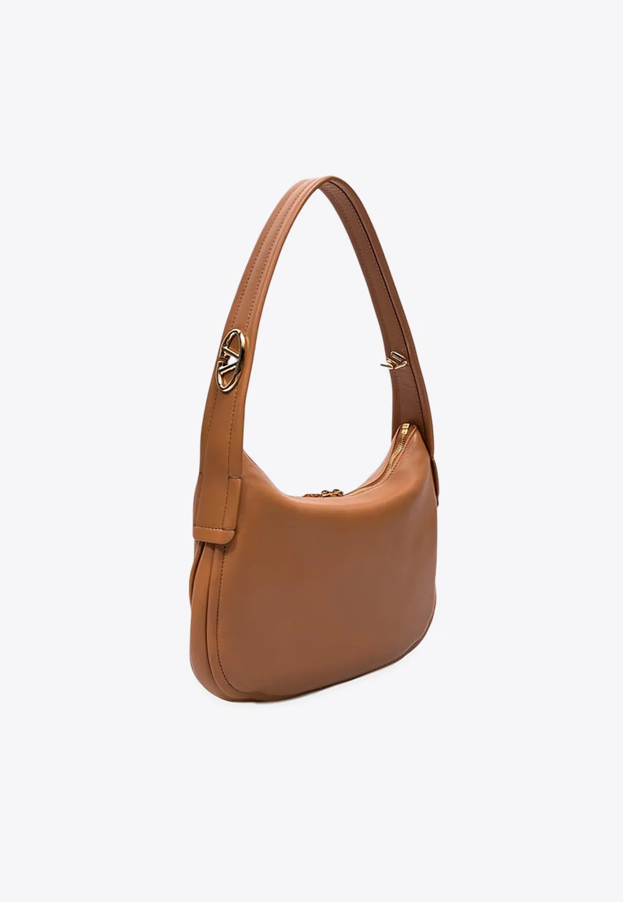 Small VLogo Locker Hobo Bag