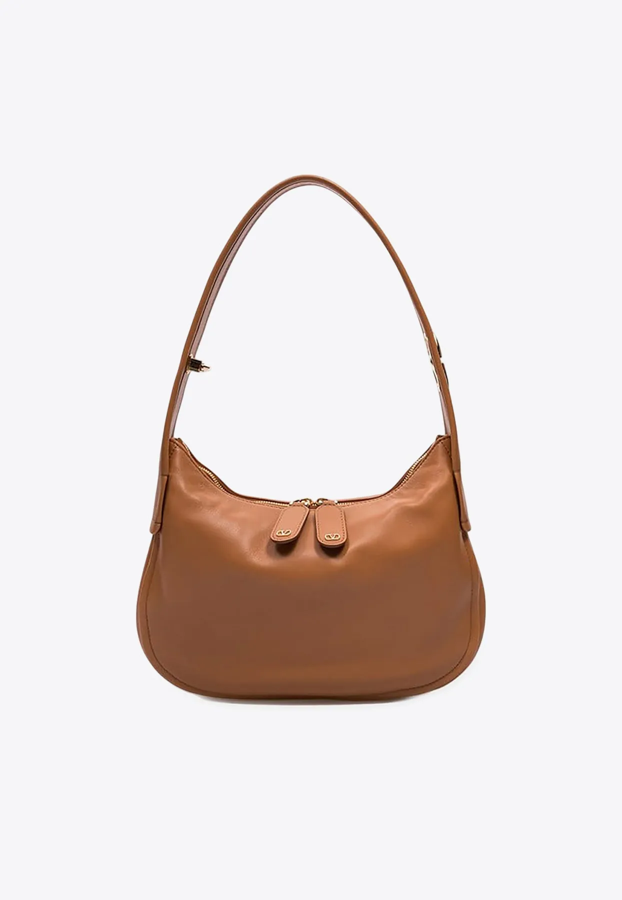 Small VLogo Locker Hobo Bag