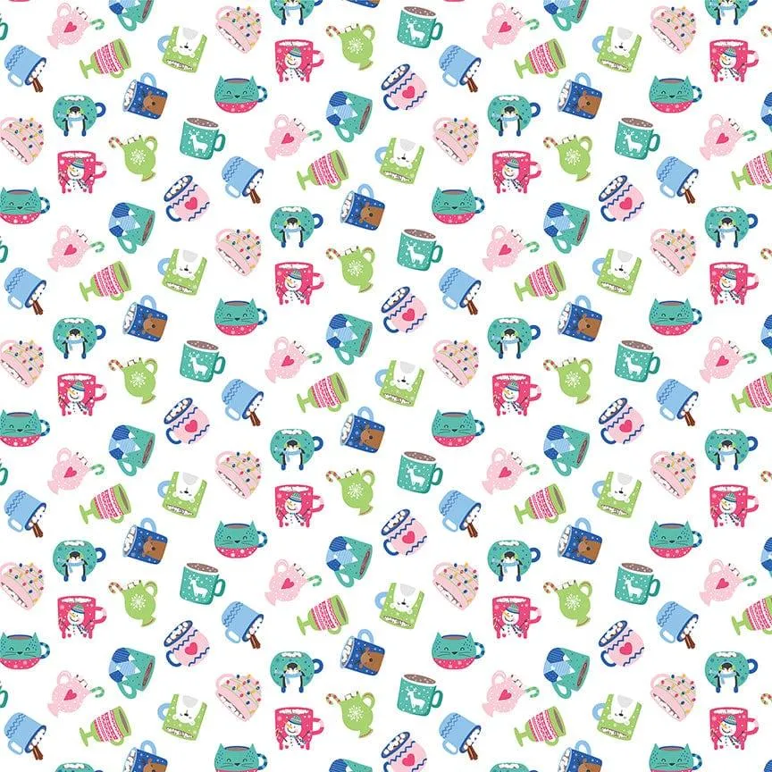 Snow Day Collection Snowed In 12 x 12 Double-Sided Scrapbook Paper by Photo Play Paper