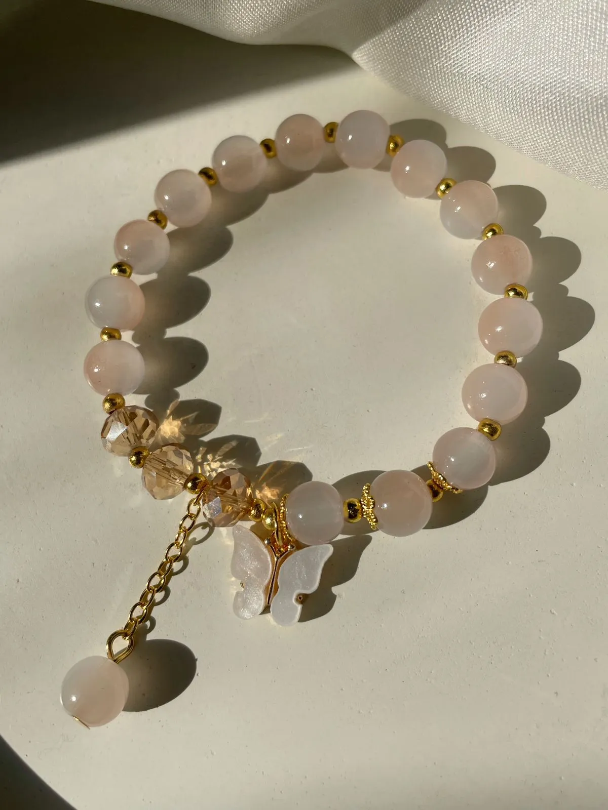 Soft Butterfly Bracelet- browns