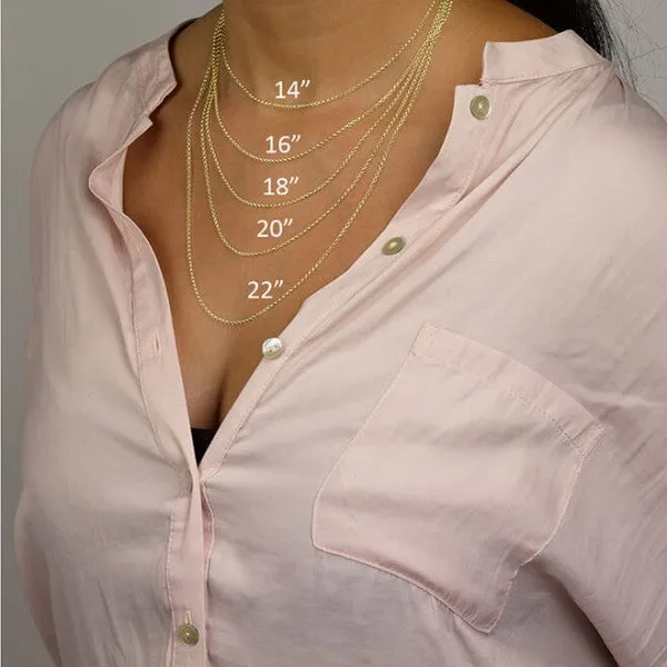 SPECIAL DATE VERTICAL NECKLACE