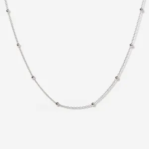 Sphere Silver Necklace