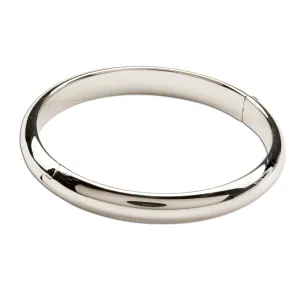 Sterling Silver Baby Bangle Bracelet for Kids,Little Girls, Women with FREE Engraving  - TC-Anna