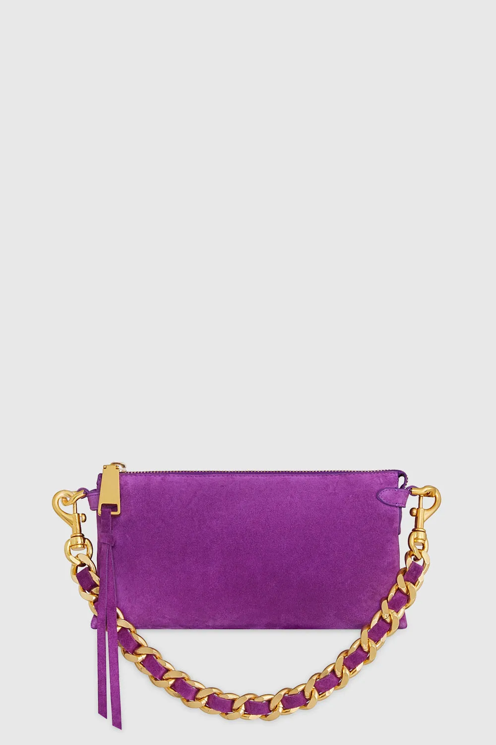 Stevie Medium Crossbody Bag In Viola