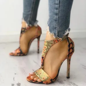 Stiletto High Heels Pumps Sandals