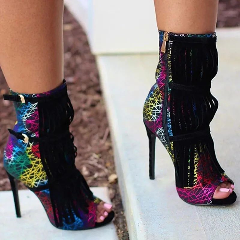 Strap  Ankle Boots