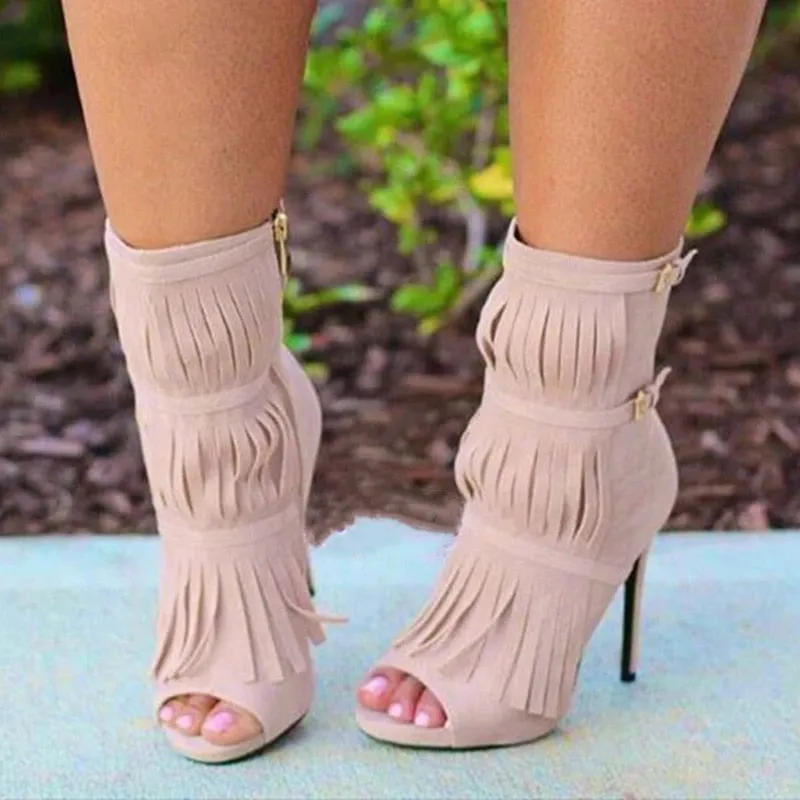 Strap  Ankle Boots