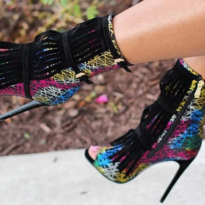 Strap  Ankle Boots