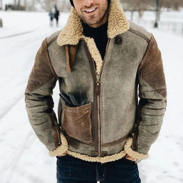 Stylish leather Pim jacket