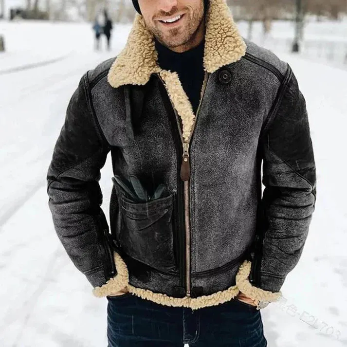 Stylish leather Pim jacket
