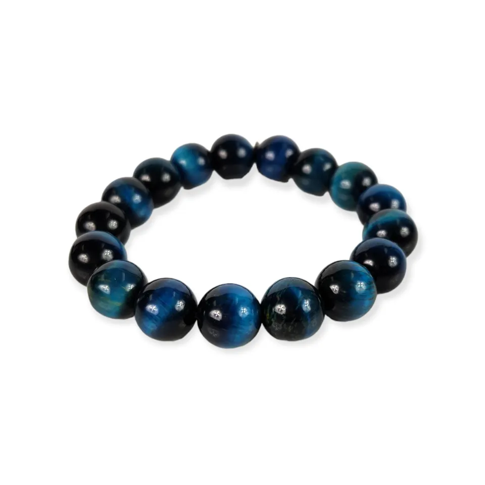 The Bruce Stretch Tiger's Eye Bracelet
