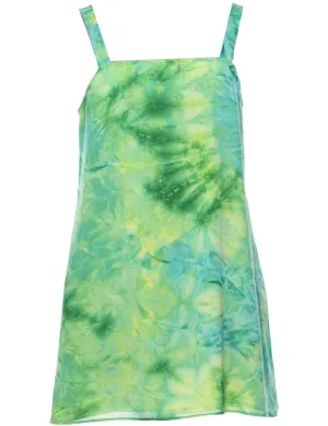 Tie Dyed Shift Dress - L