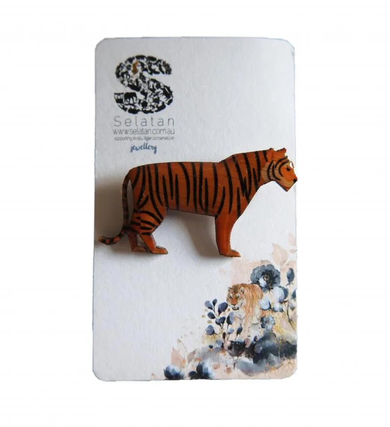 Tiger Brooch