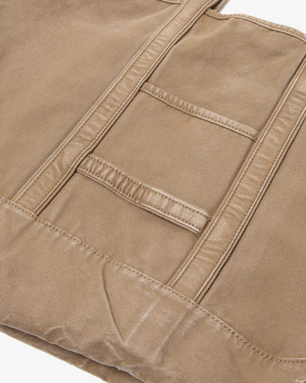 TOTE BAG COTTON CANVAS COFFEE DYED