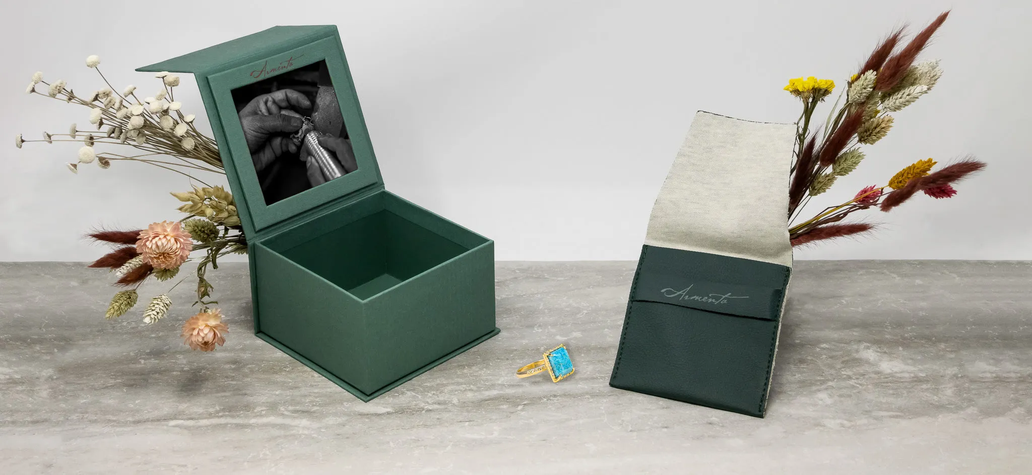 TURQUOISE COCKTAIL RING