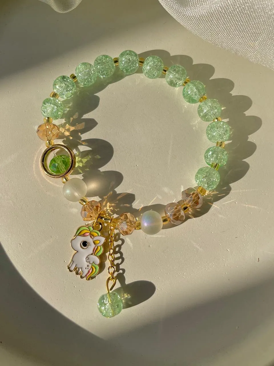 Unicorn Bracelet- green