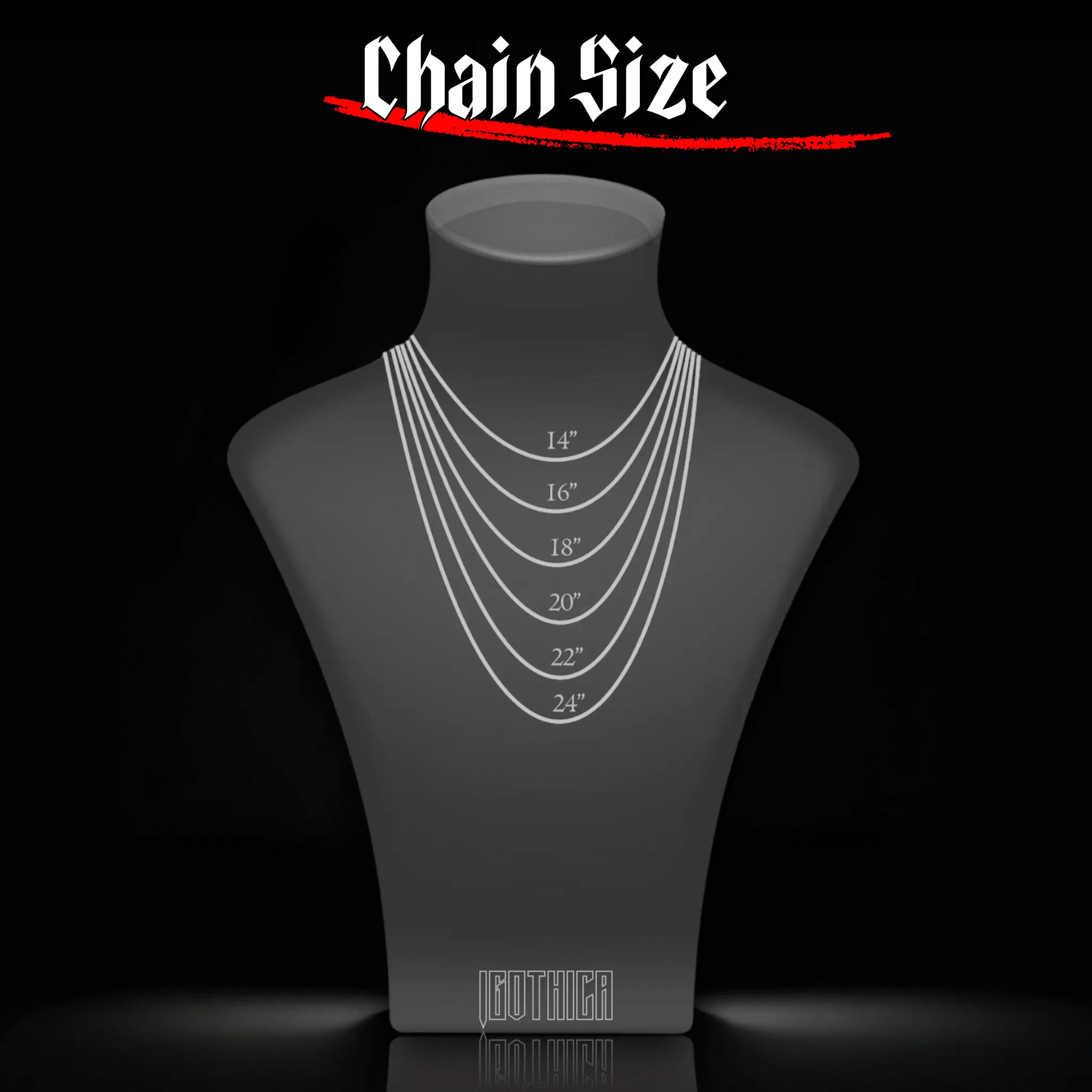 Vertical Obelisk: Personalized Gothic Vertical Pendant Necklace
