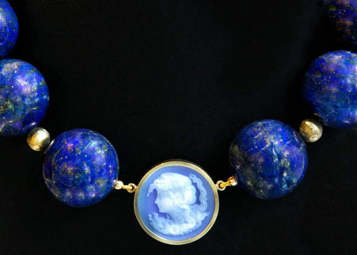Victorian Lapiz Lazuli Necklace