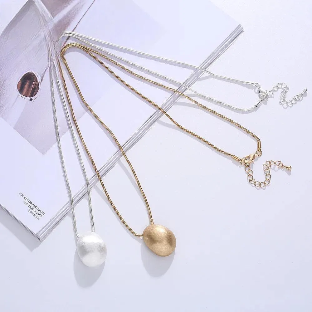 Vintage Long Collar Necklace Suspension Aesthetic Accessories Costume Jewelry for Women