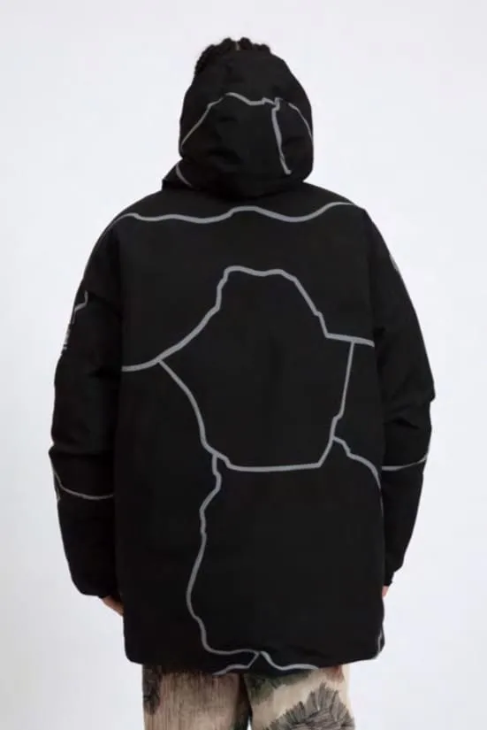 WDWxADD Hooded Parka With Down Padding