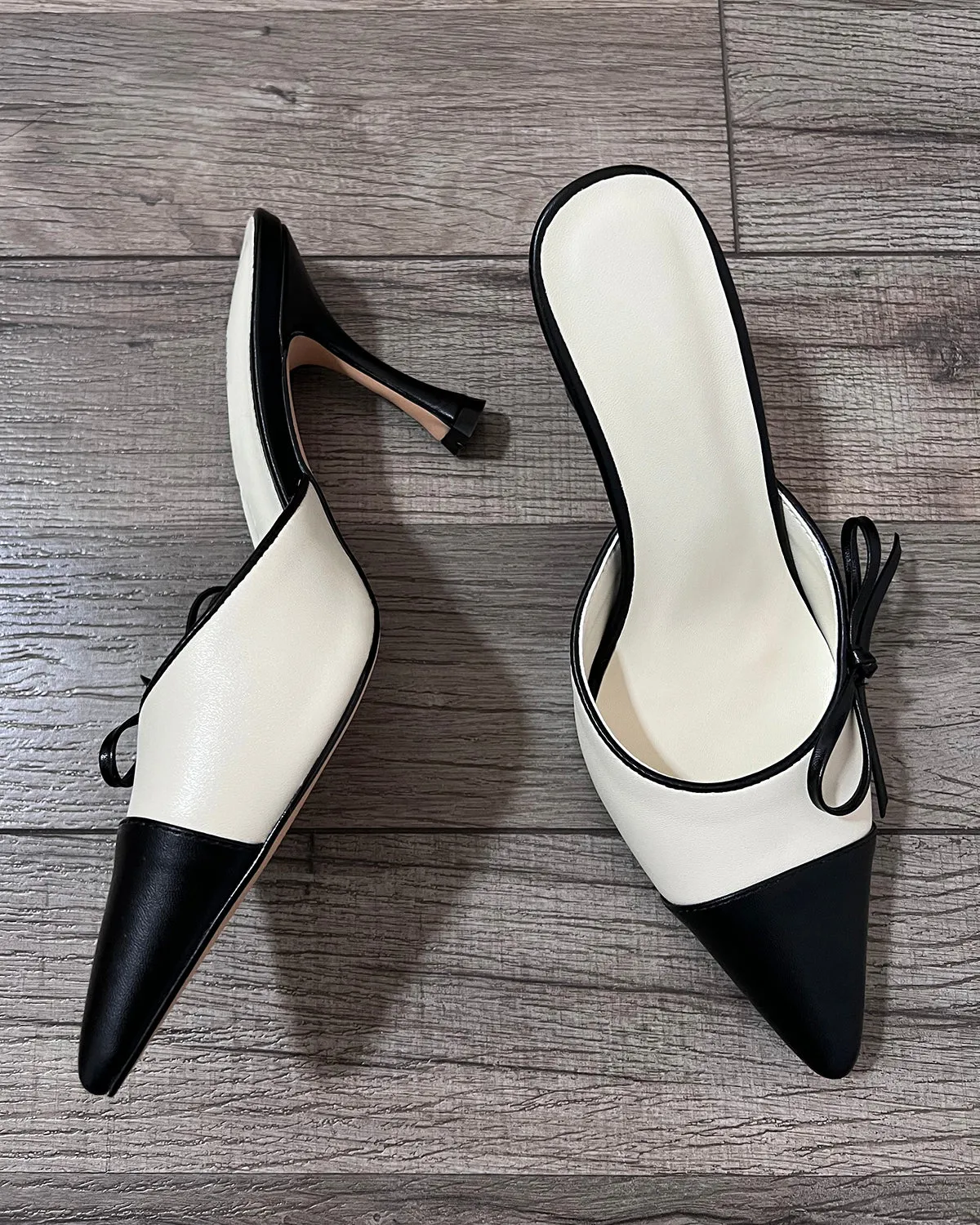 Women pointed toe stiletto heeled slippers