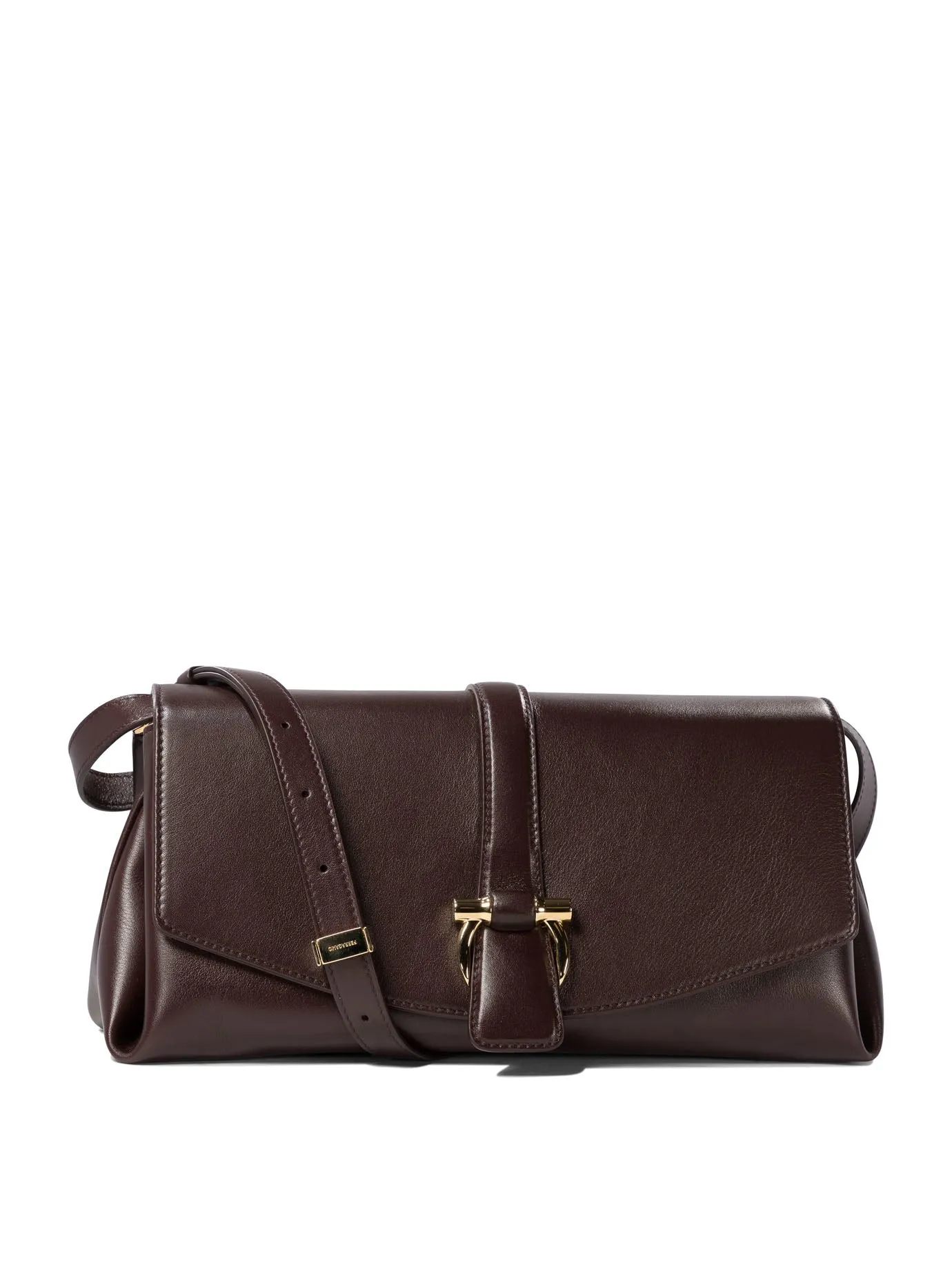 Women's Crossbody Bag With Flap in Bordeaux | 0777232