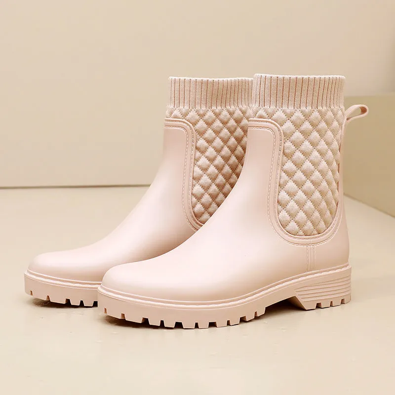 Women's Rain Waterproof Rain Anti-slip Rain Boots