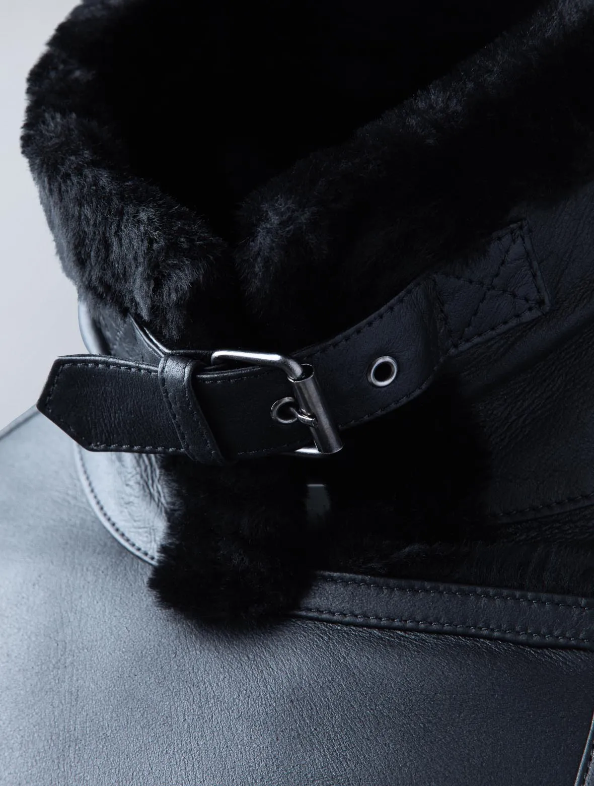 Women's Sheepskin Shearling Leather Jacket