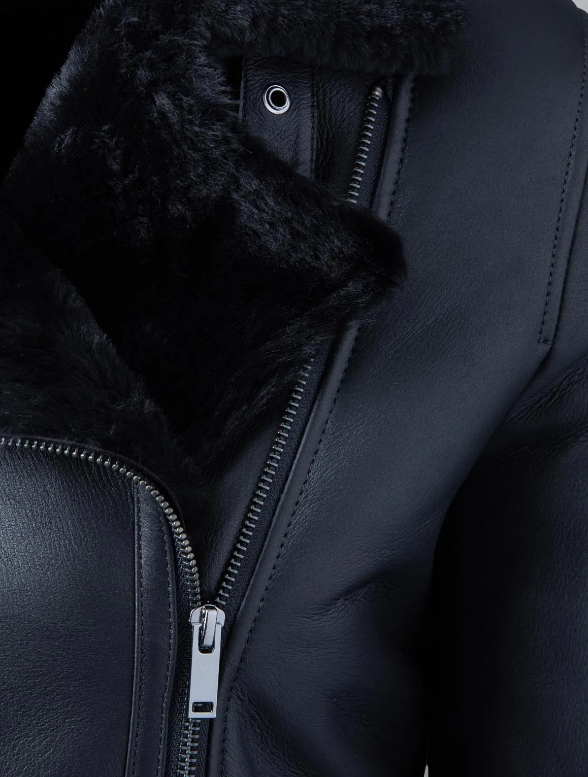 Women's Sheepskin Shearling Leather Jacket